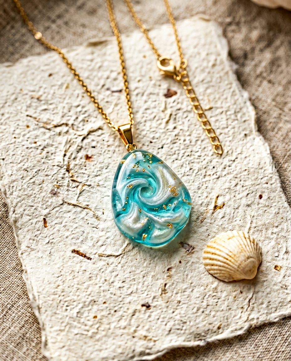 Resin Jewelry — Pendants / Earrings thumbnail 2