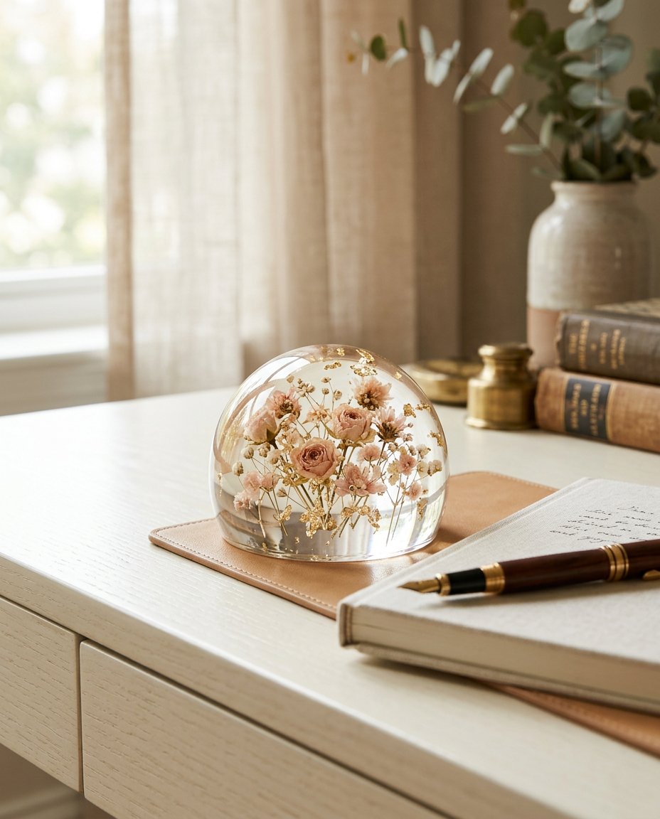 Custom Resin Paperweight